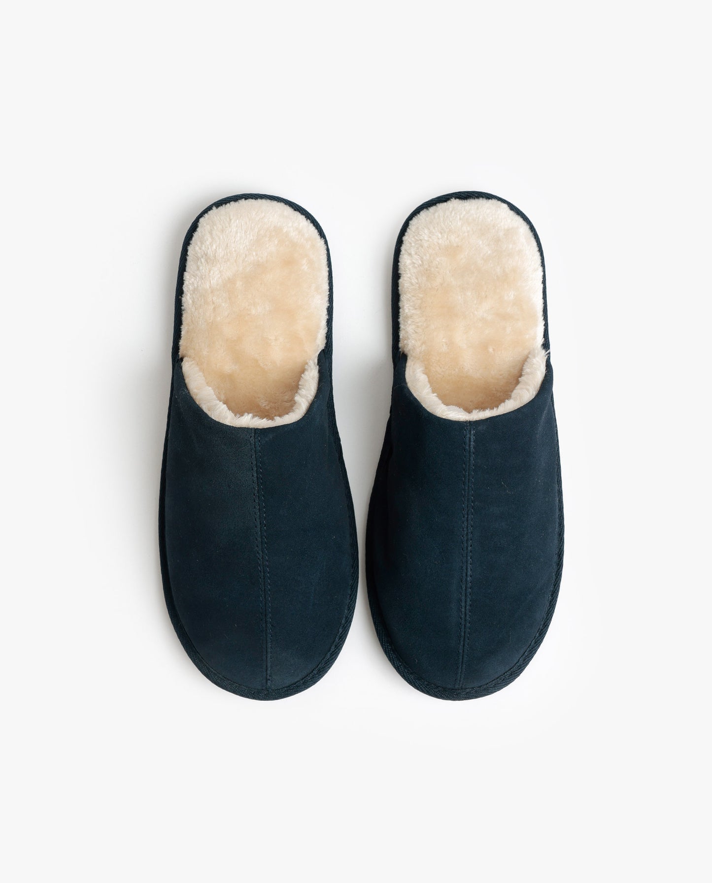 Zapatillas De Estar Por Casa Ante Navy para Hombre