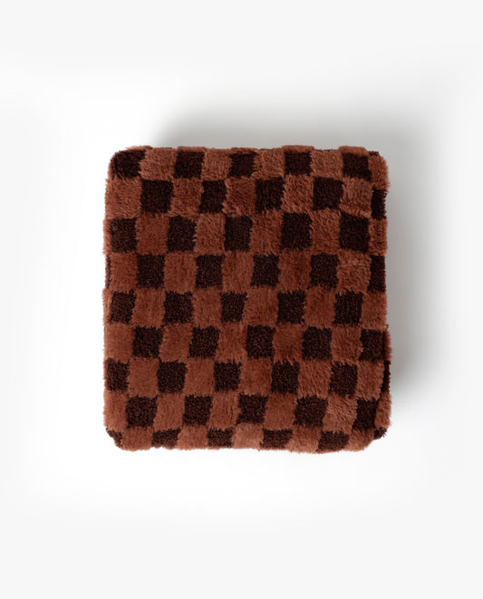 Manta Doble Cara Terry Marron Rabbit