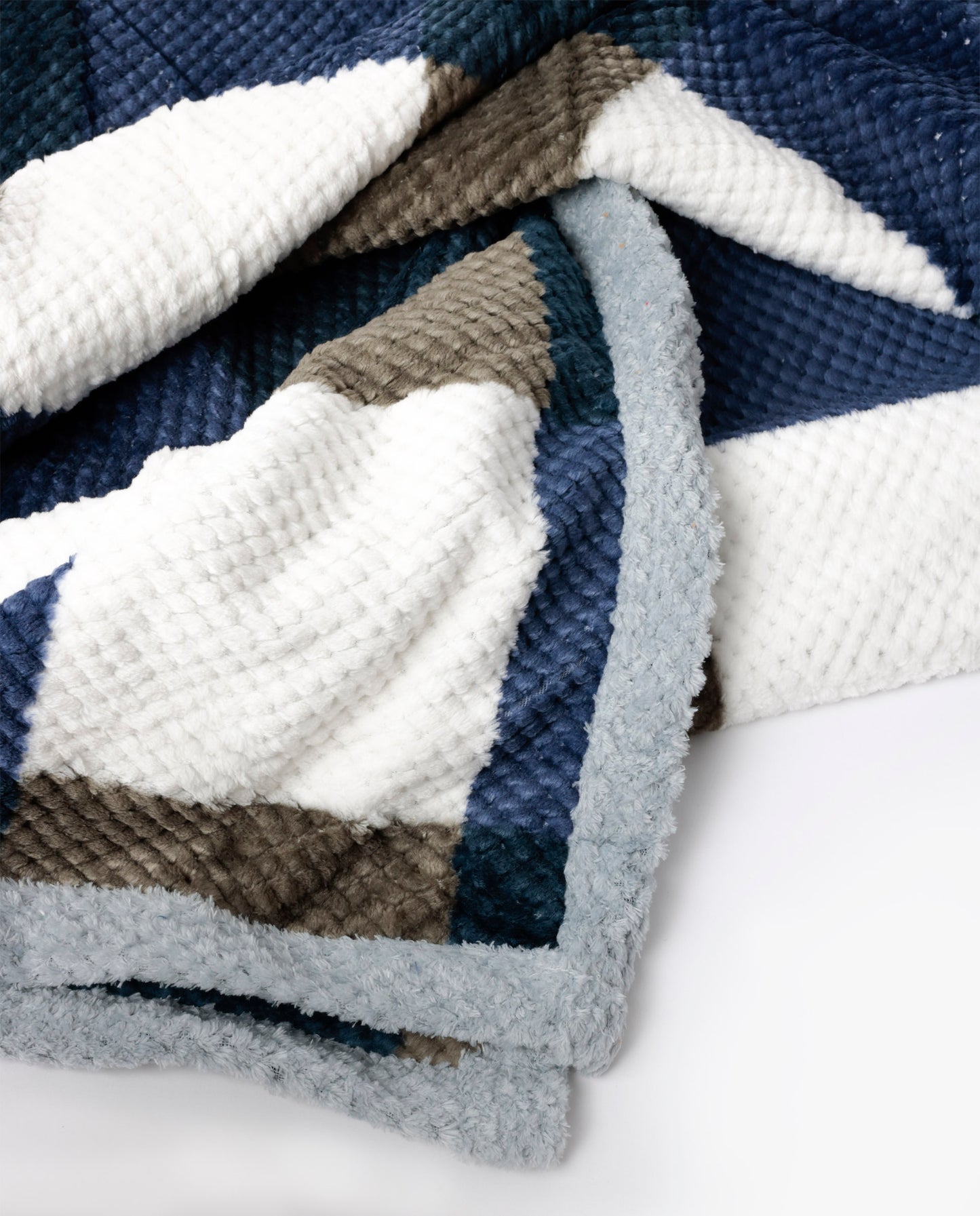 Manta Una Capa Cuadro Clásico Corel Jacquard